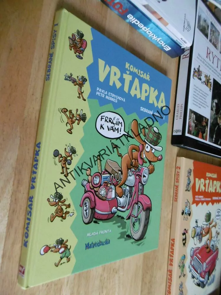 KOMISAŘ VRŤAPKA, PAVLA ETRYCHOVÁ, PETR MORKES, SEBRANÉ SPISY 1., **an