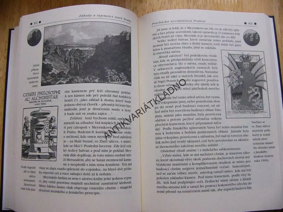ZÁHADY STARÉ PRAHY, ALEŠ ČESAL, PRAHA, **an
