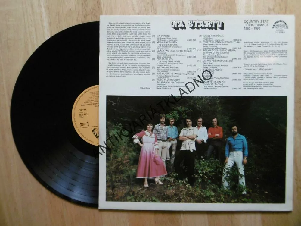 NA STARTU, COUNTRY BEAT JIŘÍHO BRABCE, JIŘÍ BRABEC, KAHOVEC,URBÁNKOVÁ, GROSSMANN