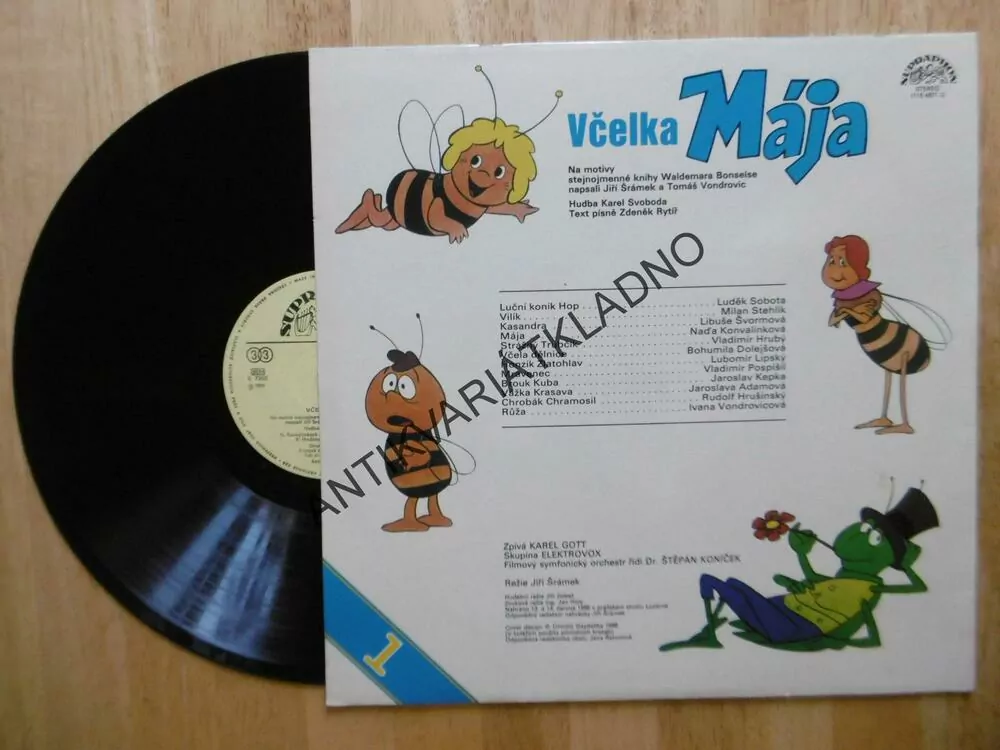 VČELKA MÁJA 1., KONVALINKOVÁ, ŠVORMOVÁ, HRUŠÍNSKÝ, FILIPOVSKÝ,SOBOTA, NÁROŽNÝ, JANŽUROVÁ, GOTT