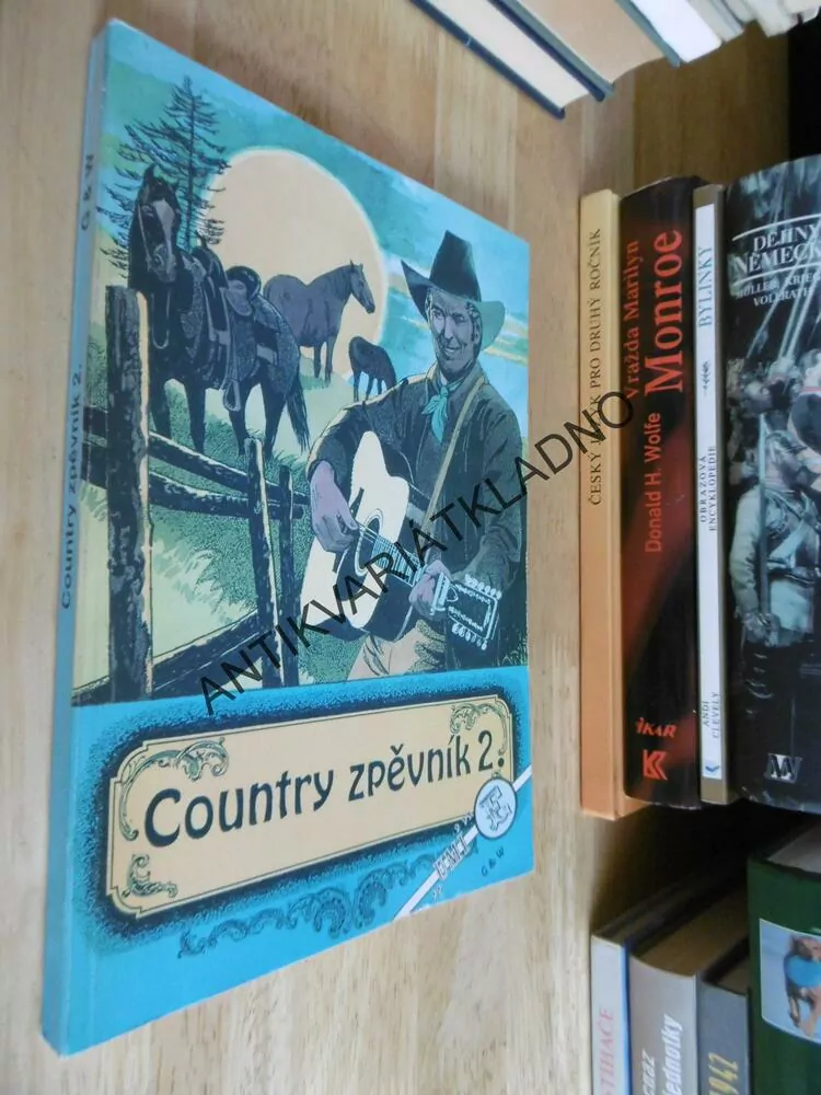 COUNTRY ZPĚVNÍK 2., NOTY, TEXTY,AKORDY, **an