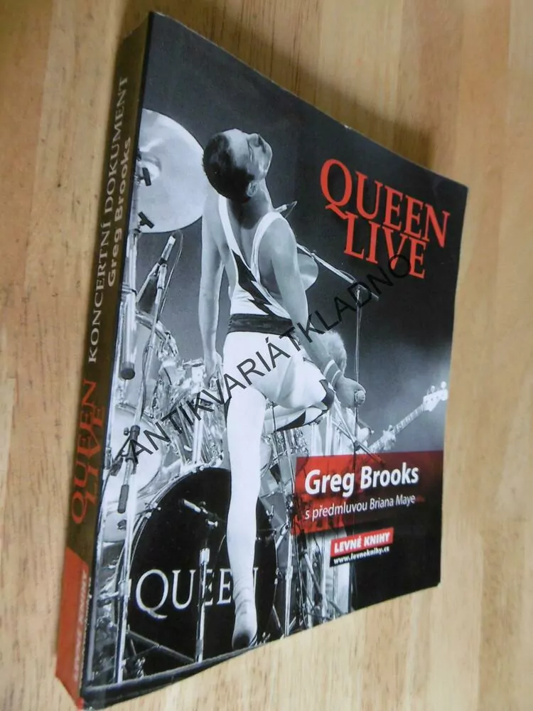 QUEEN LIVE, GREG BROOKS, BRIAN MAY, **an