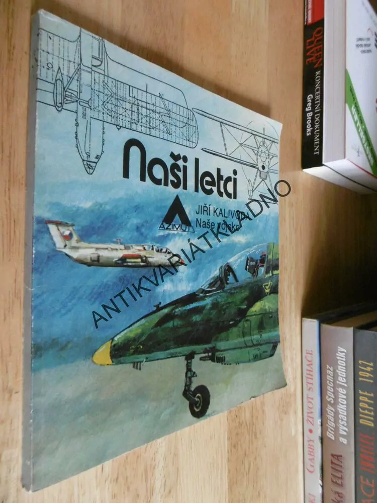 NAŠI LETCI, JIŘÍ KALIVODA, VÁLKA,LETECTVÍ, **an