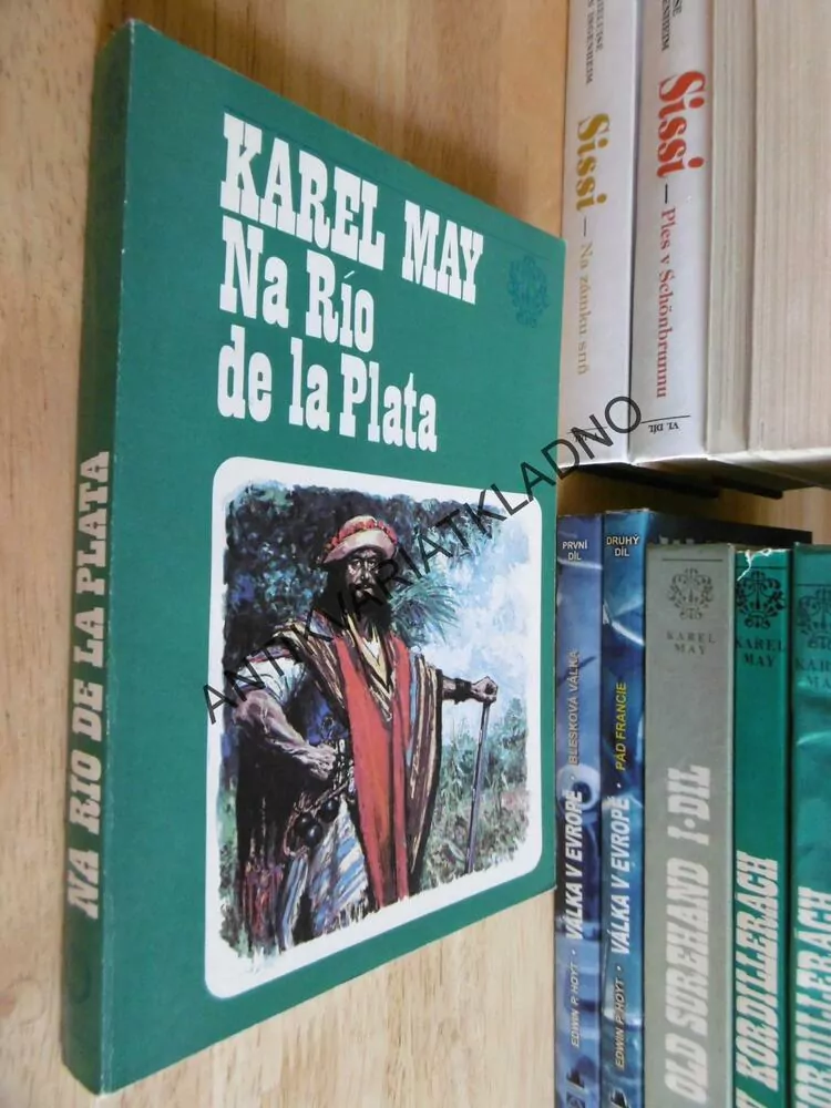 NA RIO DE LA PLATA, KAREL MAY,1989, GUSTAV KRUM