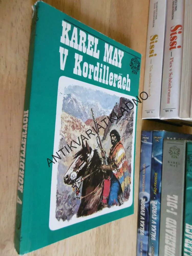 V KORDILLERÁCH, KAREL MAY,1990, GUSTAV KRUM, **an