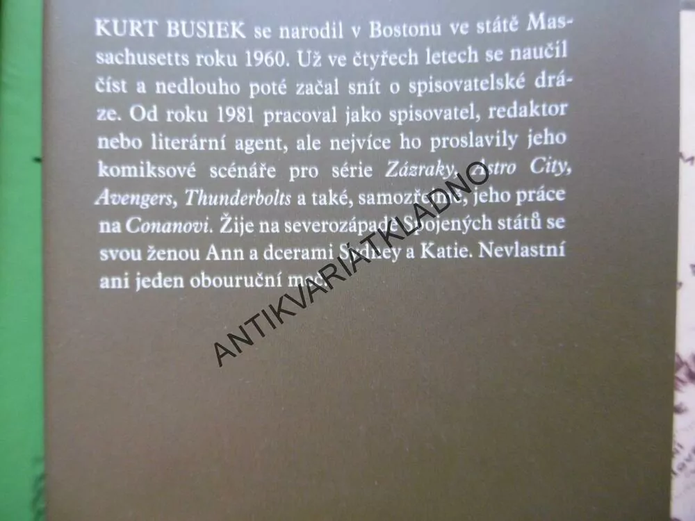 CONAN BŮH V MÍSE, KOMIKS, BUSIEK, CARY NORD, **an