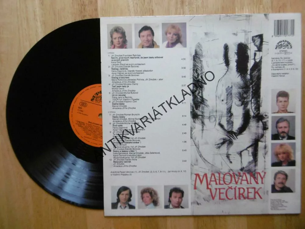 MALOVANÝ VEČÍREK, JIŘÍ ZMOŽEK, GOTT, ZAGOROVÁ, MICHAL DAVID,BARTOŠOVÁ