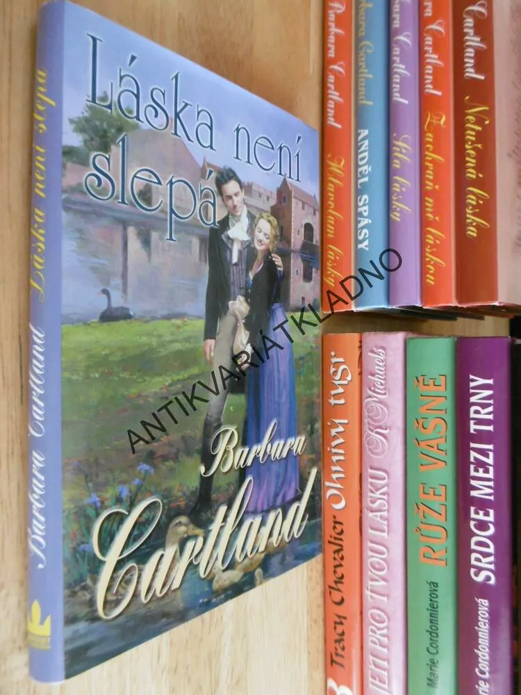 LÁSKA NENÍ SLEPÁ, BARBARA CARTLAND, CARTLANDOVÁ, **an