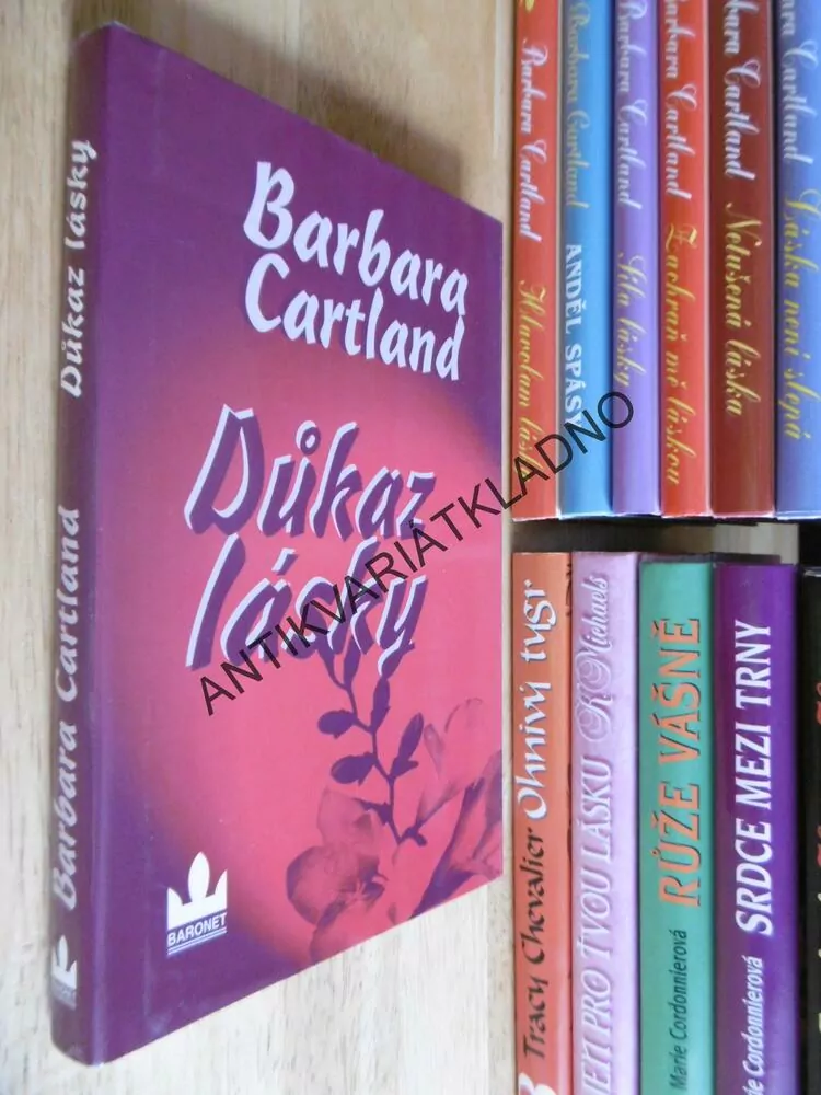 DŮKAZ LÁSKY, BARBARA CARTLAND, CARTLANDOVÁ, **an