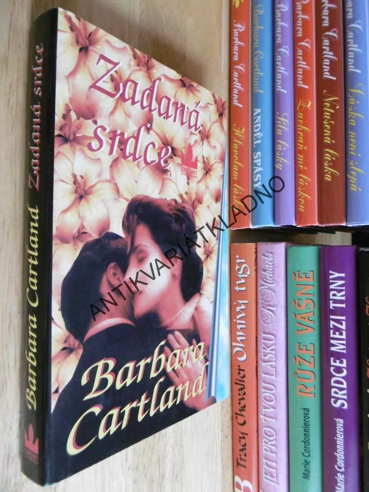 ZADANÁ SRDCE, BARBARA CARTLAND, CARTLANDOVÁ, **an