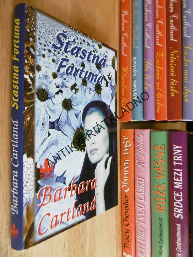ŠŤASTNÁ FORTUNA, BARBARA CARTLAND, CARTLANDOVÁ, **an