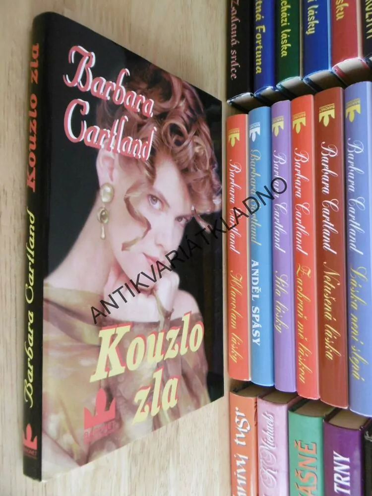 KOUZLO ZLA, BARBARA CARTLAND, CARTLANDOVÁ,