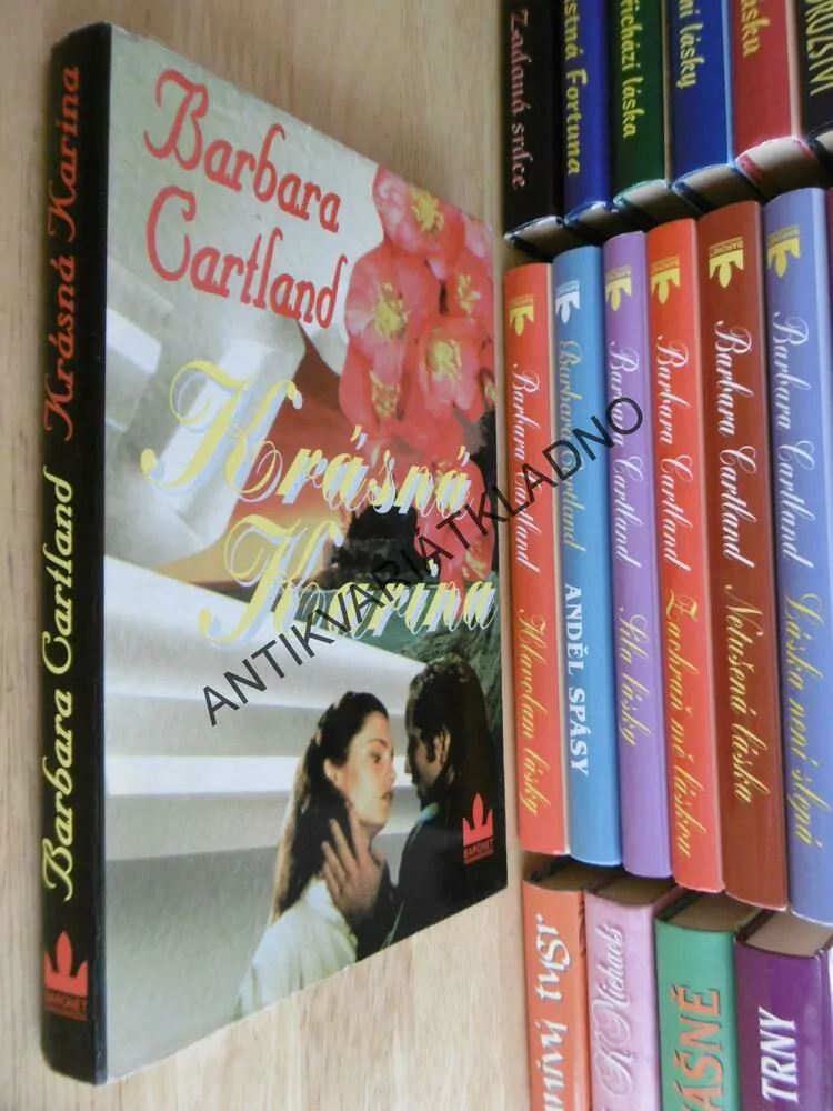 KRÁSNÁ KARINA, BARBARA CARTLAND, CARTLANDOVÁ, **an