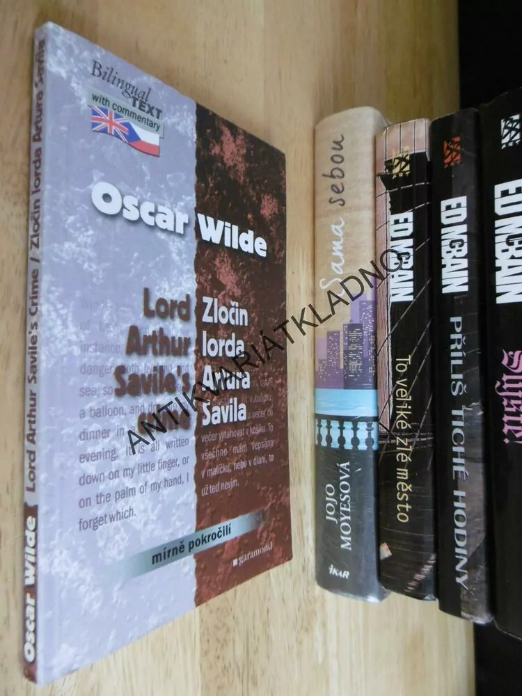 ZLOČIN LORDA ARTURA SAVILA, OSCAR WILDE, DVOJJAZYČNÉ