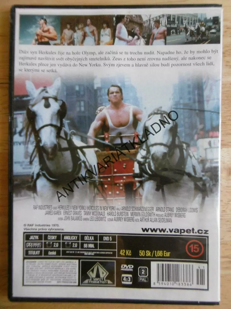 HERKULES V NEW YORKU, DVD FILM