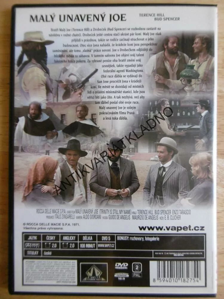 MALÝ UNAVENÝ JOE, DVD FILM