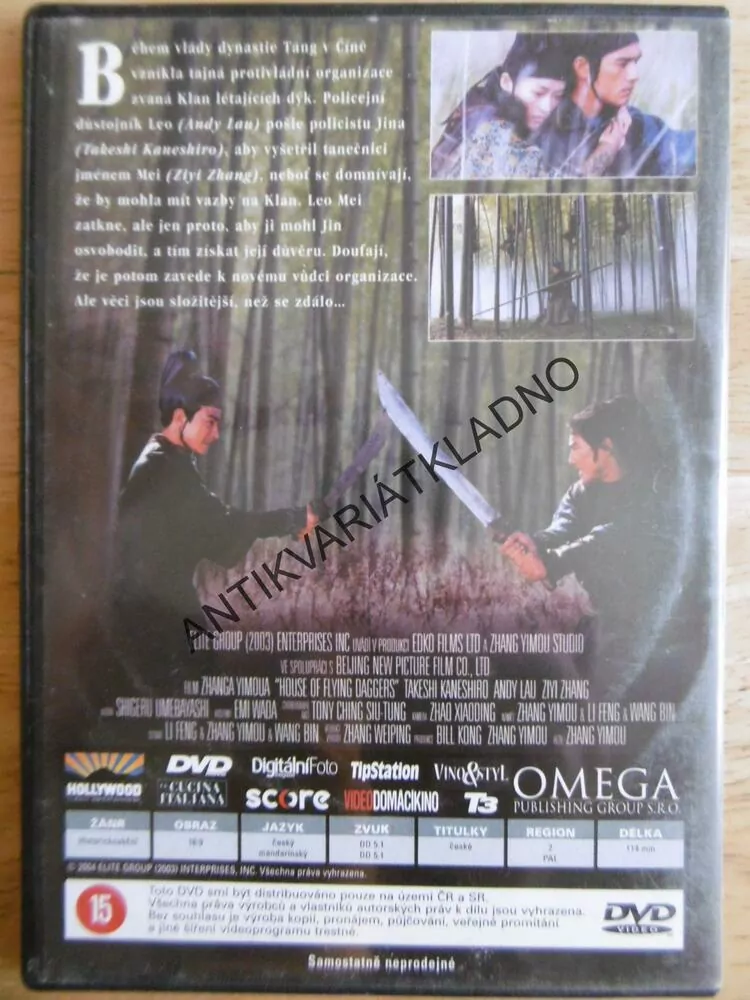 KLAN LÉTAJÍCÍCH DÝK, DVD FILM 