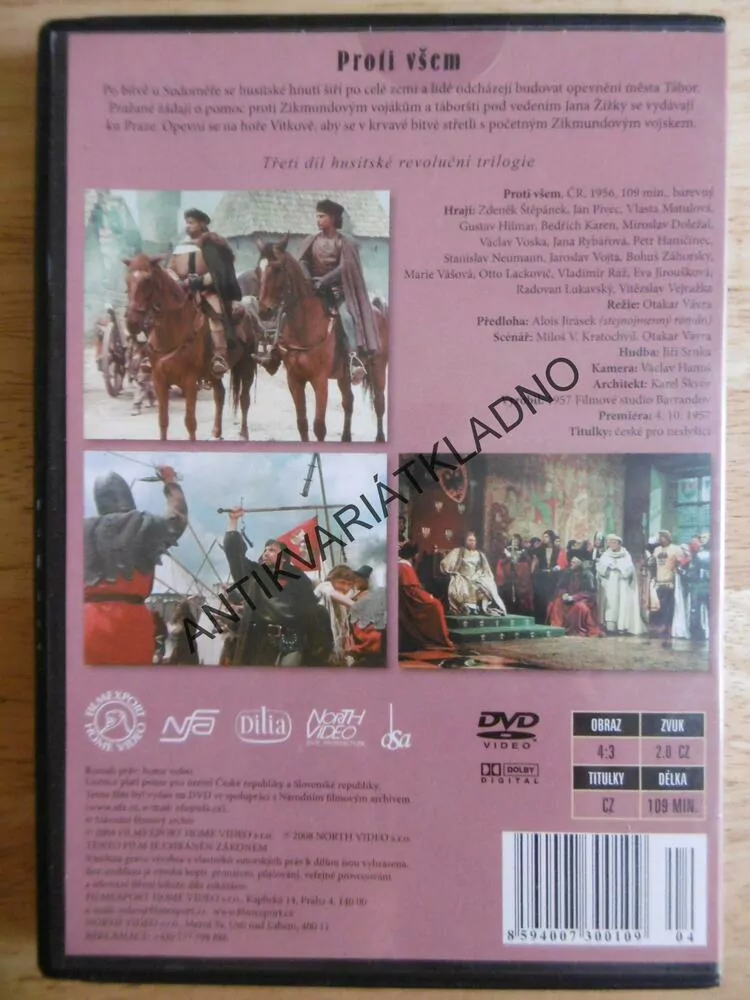 PROTI VŠEM, DVD FILM
