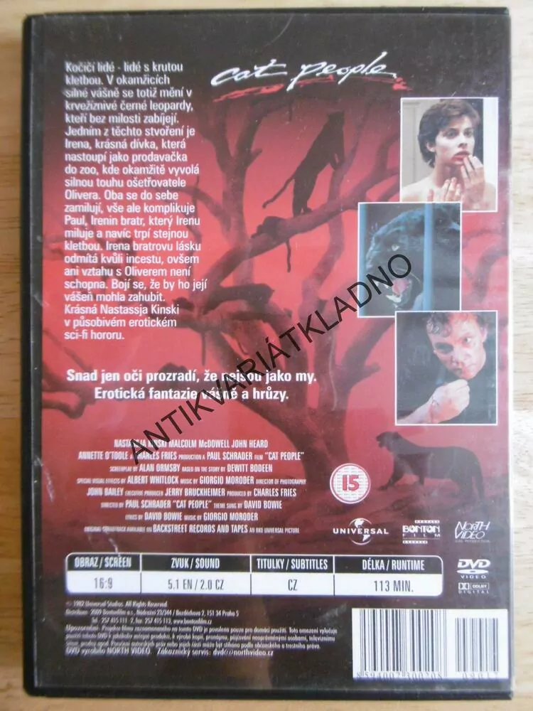 KOČIČÍ LIDÉ, DVD FILM