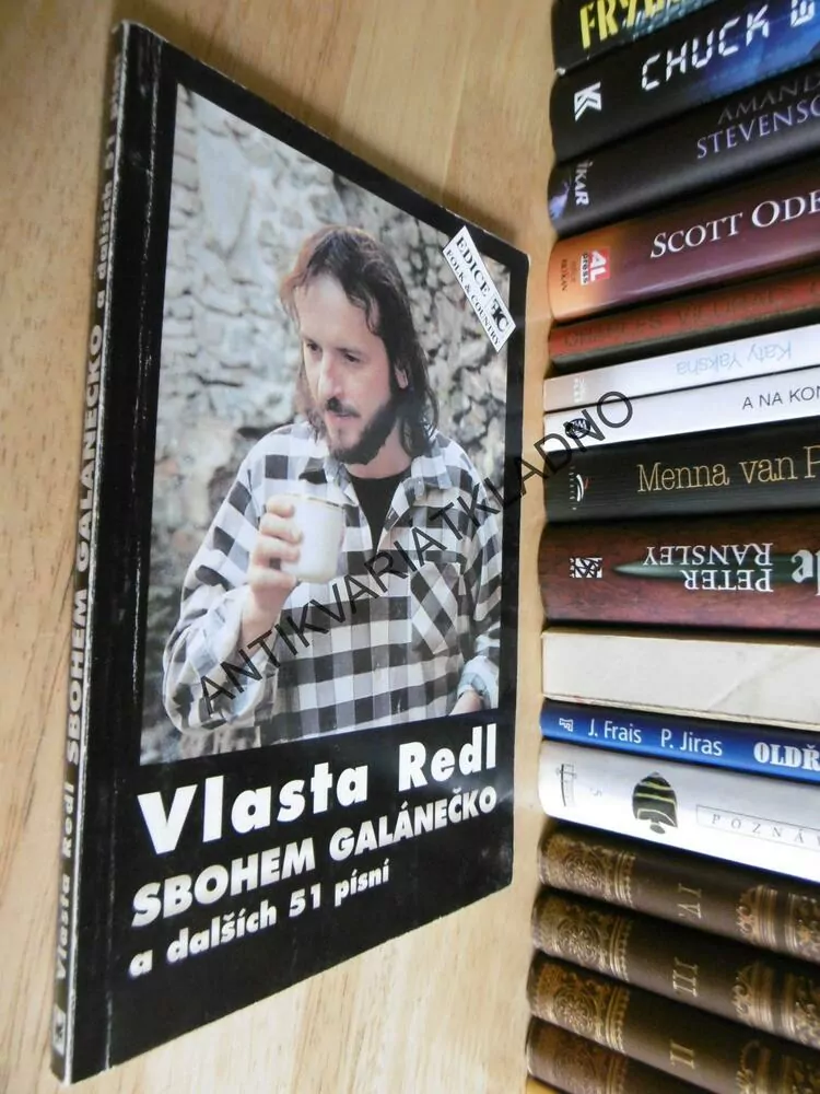 VLASTA REDL, SBOHEM GALÁNEČKO A DALŠÍCH 1 PÍSNÍ, ZPĚVNÍK, NOTY, TEXTY,AKORDY