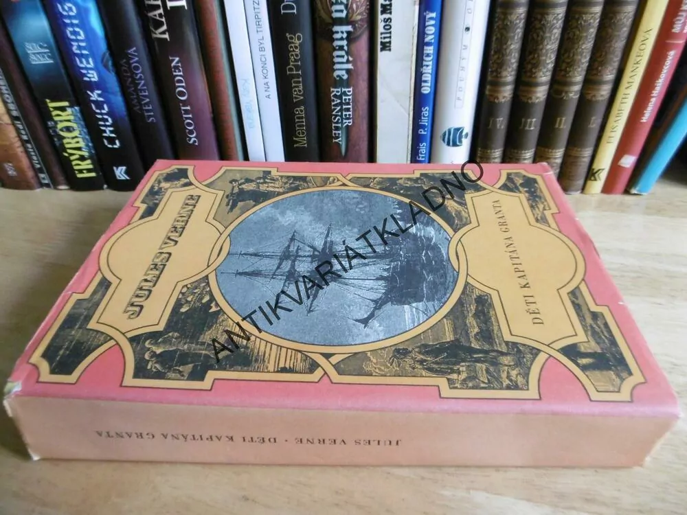 DĚTI KAPITÁNA GRANTA, JULES VERNE, 1989, **an
