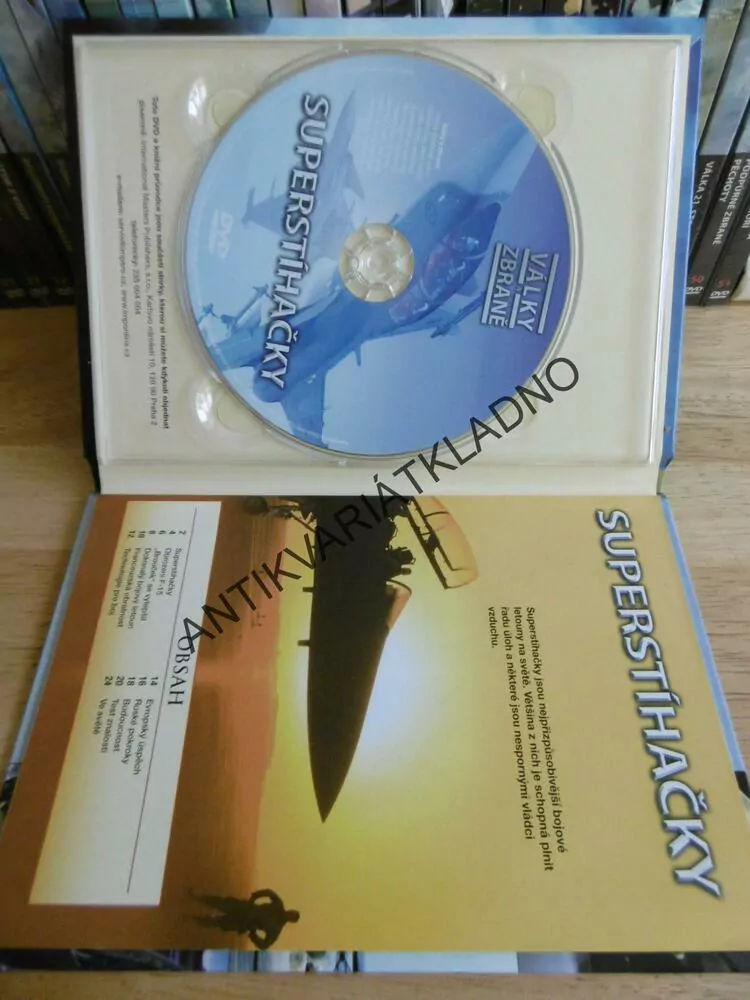 SUPERSTÍHAČKY, DOKUMENT DVD FILM,