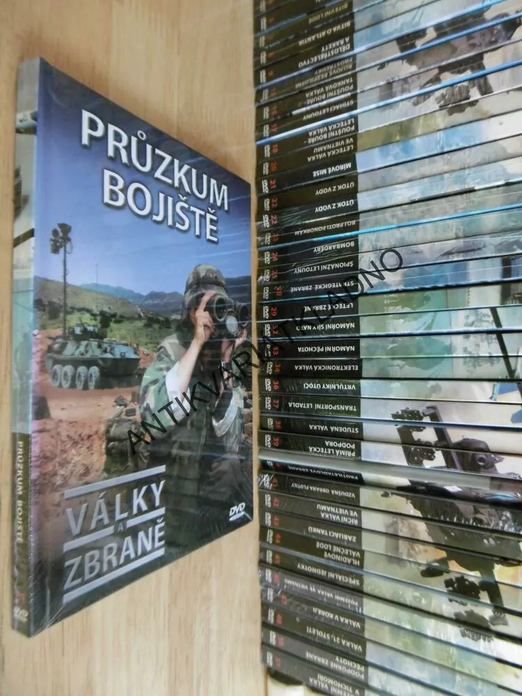 PRŮZKUM BOJIŠTĚ, DOKUMENT DVD FILM,