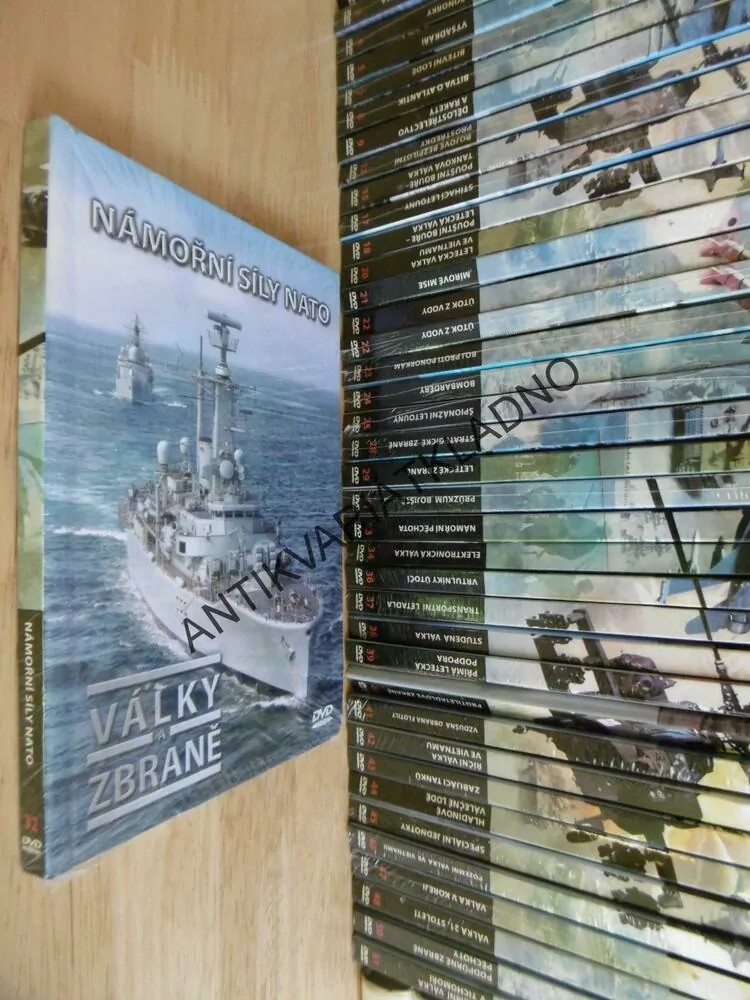 NÁMOŘNÍ SÍLY NATO, DOKUMENT DVD FILM,
