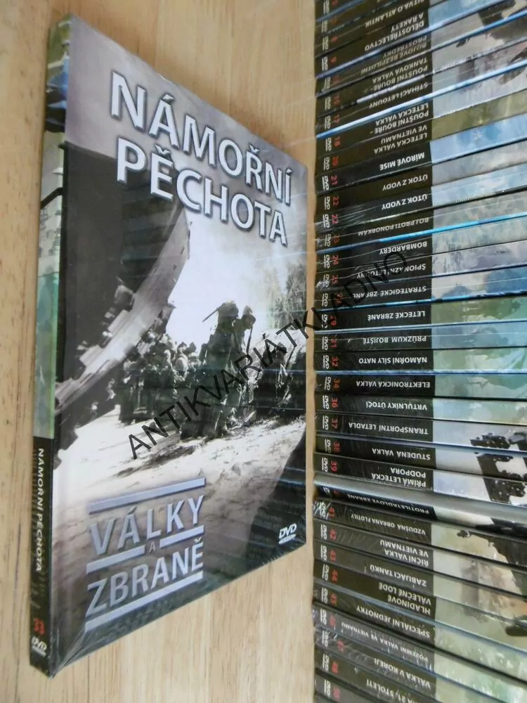 NÁMOŘNÍ PĚCHOTA, DOKUMENT DVD FILM,