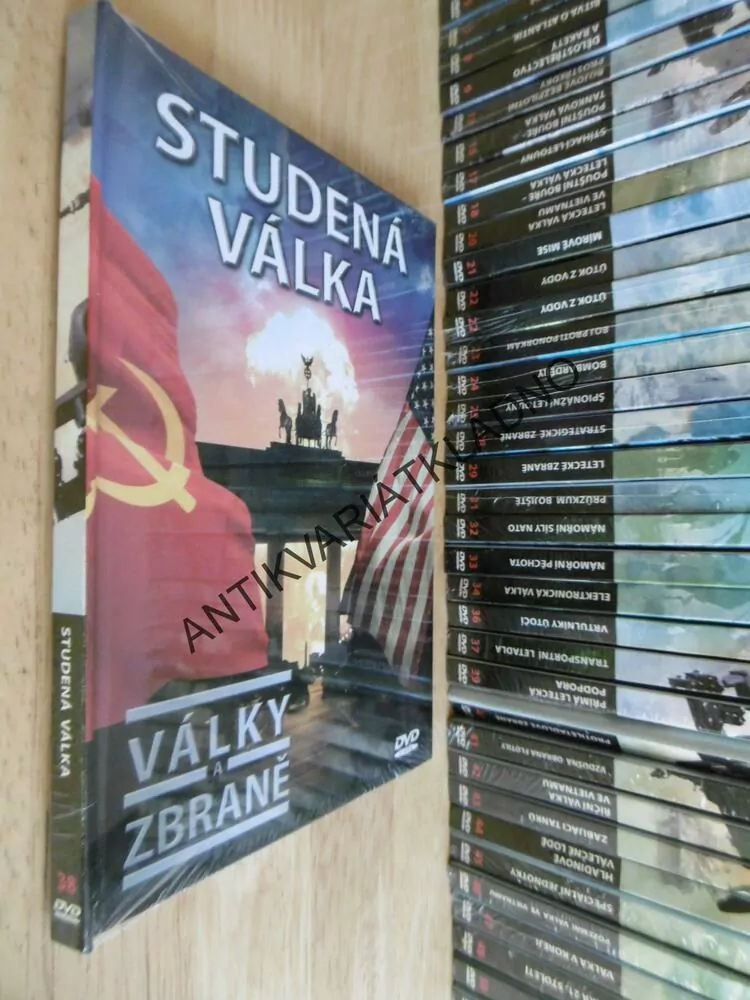 STUDENÁ VÁLKA, DOKUMENT DVD FILM,