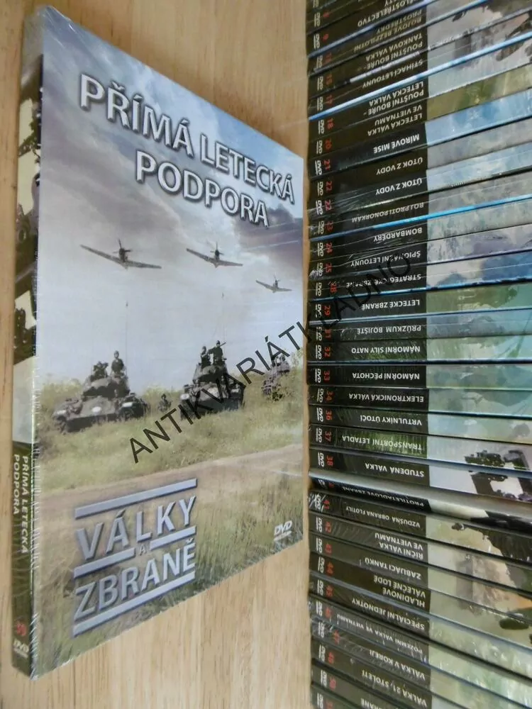 PŘÍMÁ LETECKÁ PODPORA, DOKUMENT DVD FILM,