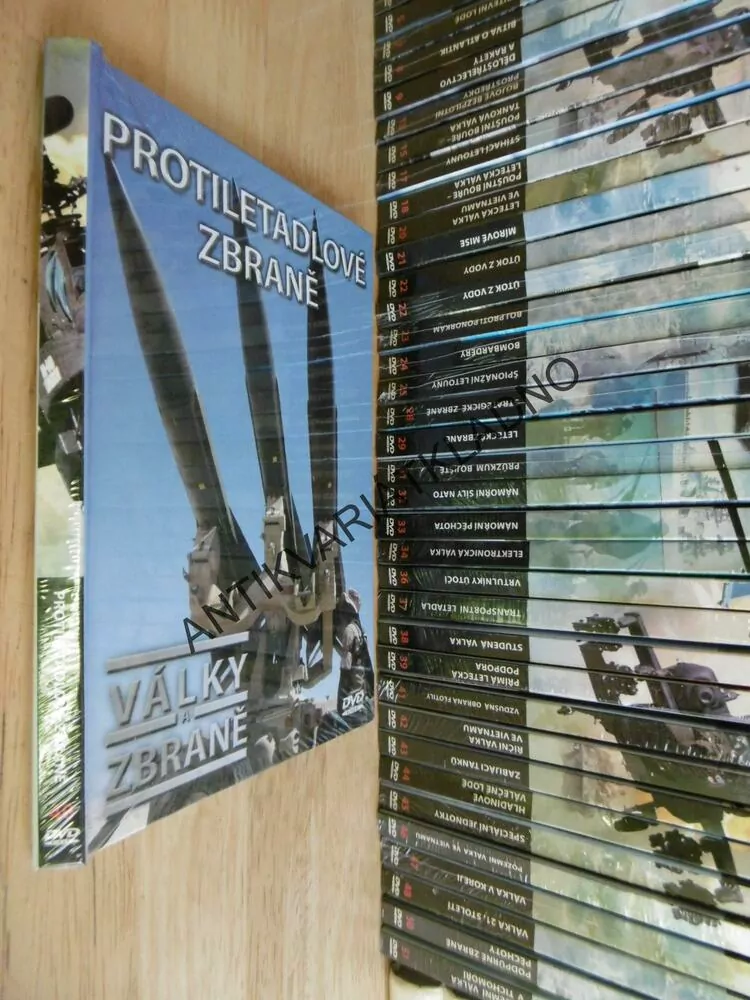PROTILETADLOVÉ ZBRANĚ, DOKUMENT DVD FILM,