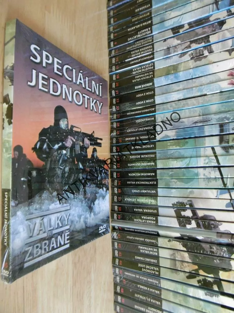 SPECIÁLNÍ JEDNOTKY, DOKUMENT DVD FILM,