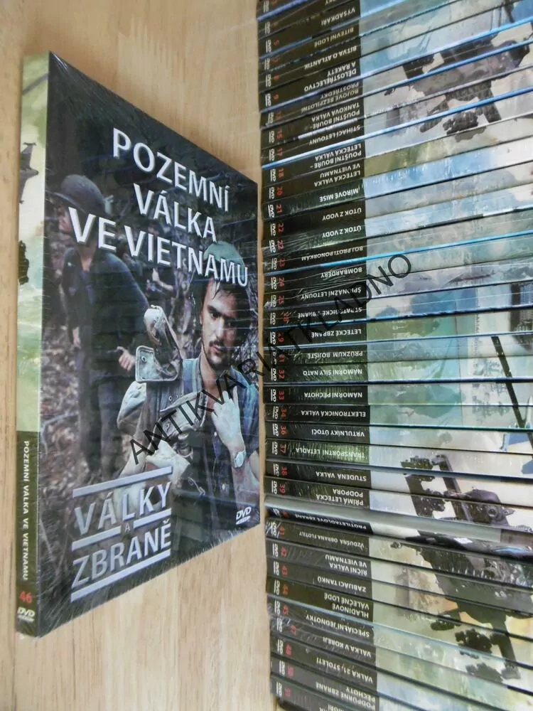 POZEMNÍ VÁLKA VE VIETNAMU, DOKUMENT DVD FILM,