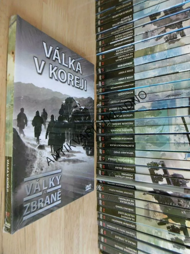 VÁLKA V KOREJI, DOKUMENT DVD FILM,