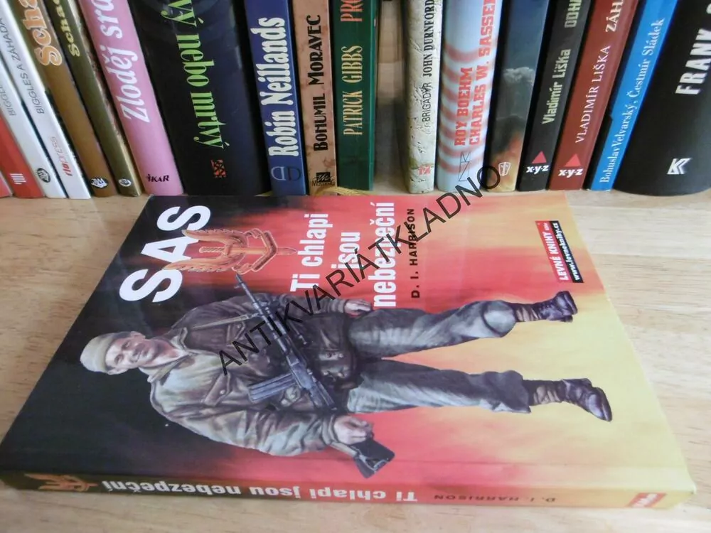 TI CHLAPI JSOU NEBEZPEČNÍ, SAS, D.I. HARRISON, **an