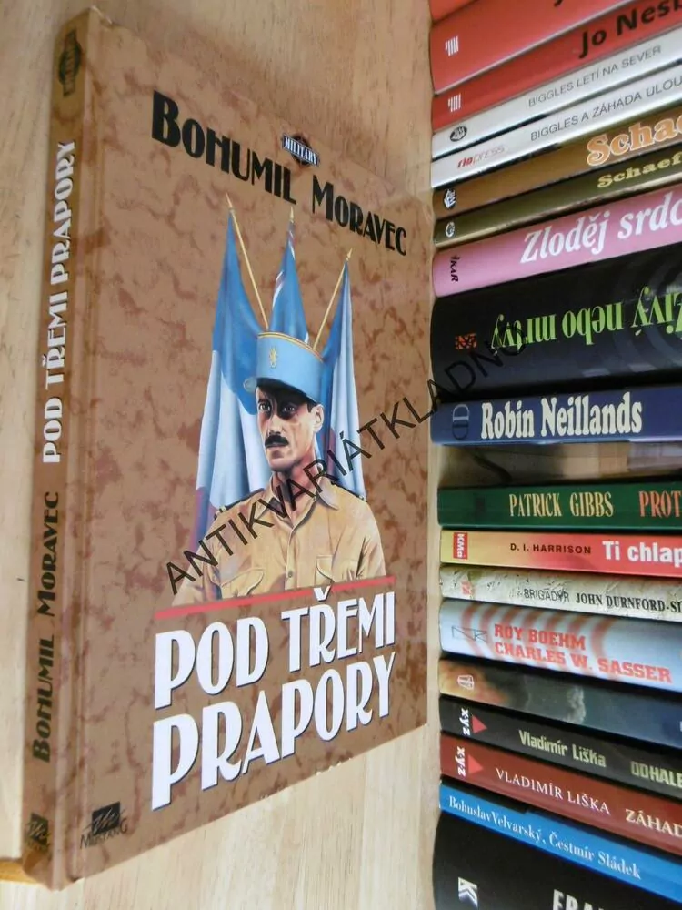 POD TŘEMI PRAPORY, BOHUMIL MORAVEC, **an