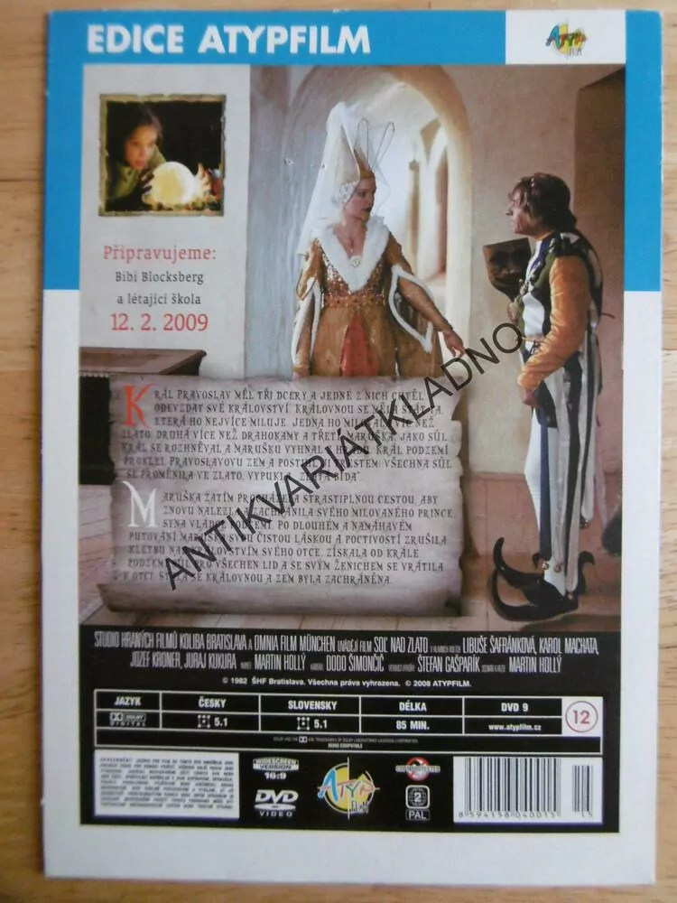 SŮL NAD ZLATO, DVD FILM 