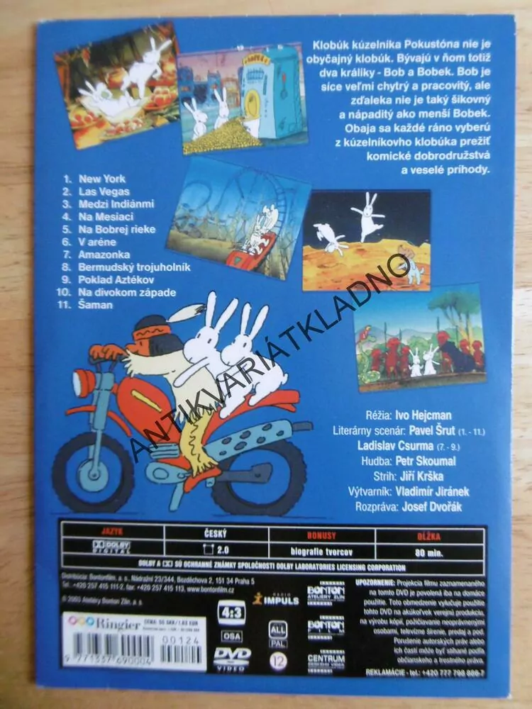 BOB A BOBEK 5., DVD FILM