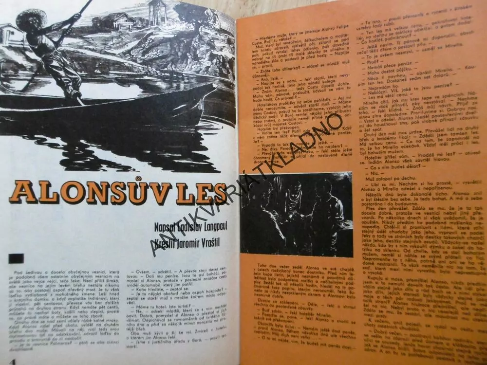 PIONÝR 6/1971, KOMIKS, NEPRAKTA, BURIAN