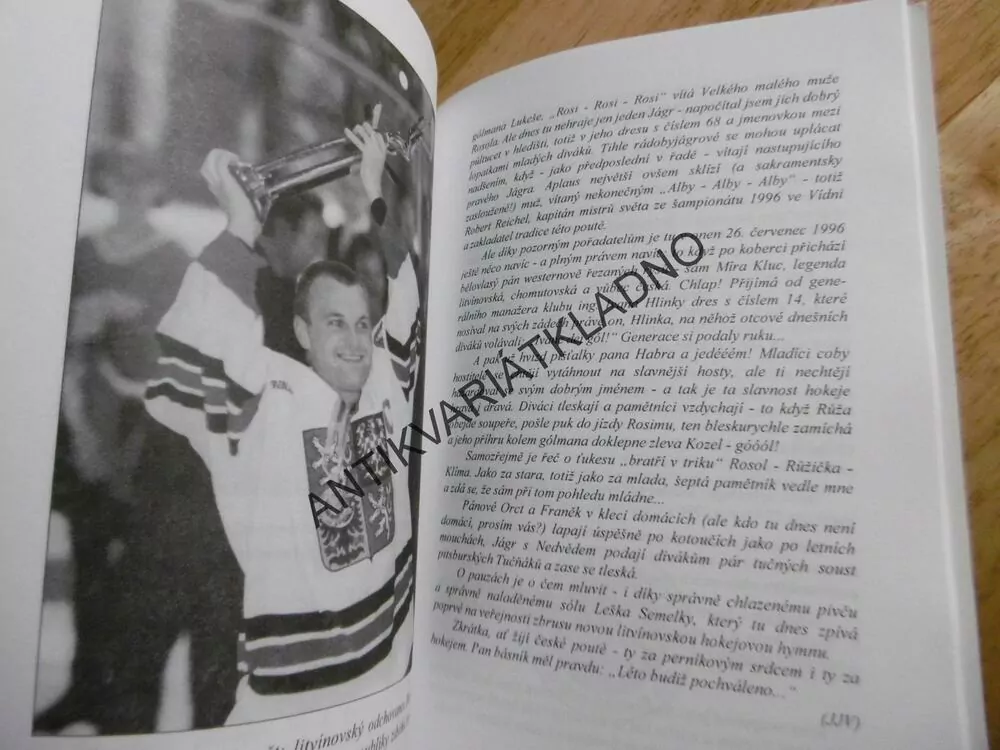 KAPITOLY Z DĚJIN LITVÍNOVSKÉHO HOKEJE, JOSEF HOLÝ, HC CHEMOPETROL LITVÍNOV