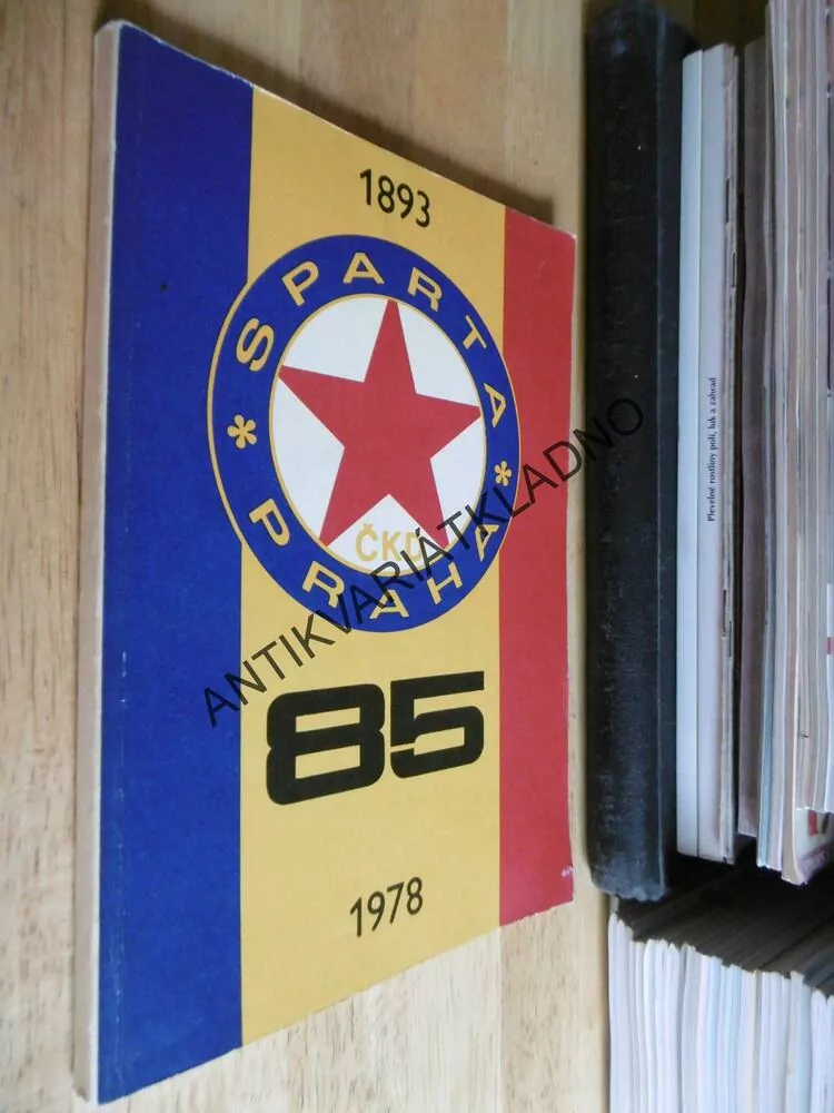 SPARTA PRAHA ČKD 85 LET, 1893-1978, SPORT