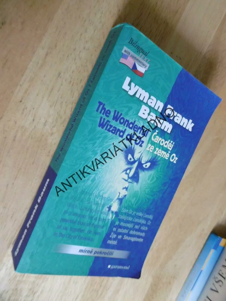 ČARODĚJ ZE ZEMĚ OZ, LYMAN FRANK BAUM, DVOJJAZYČNÉ