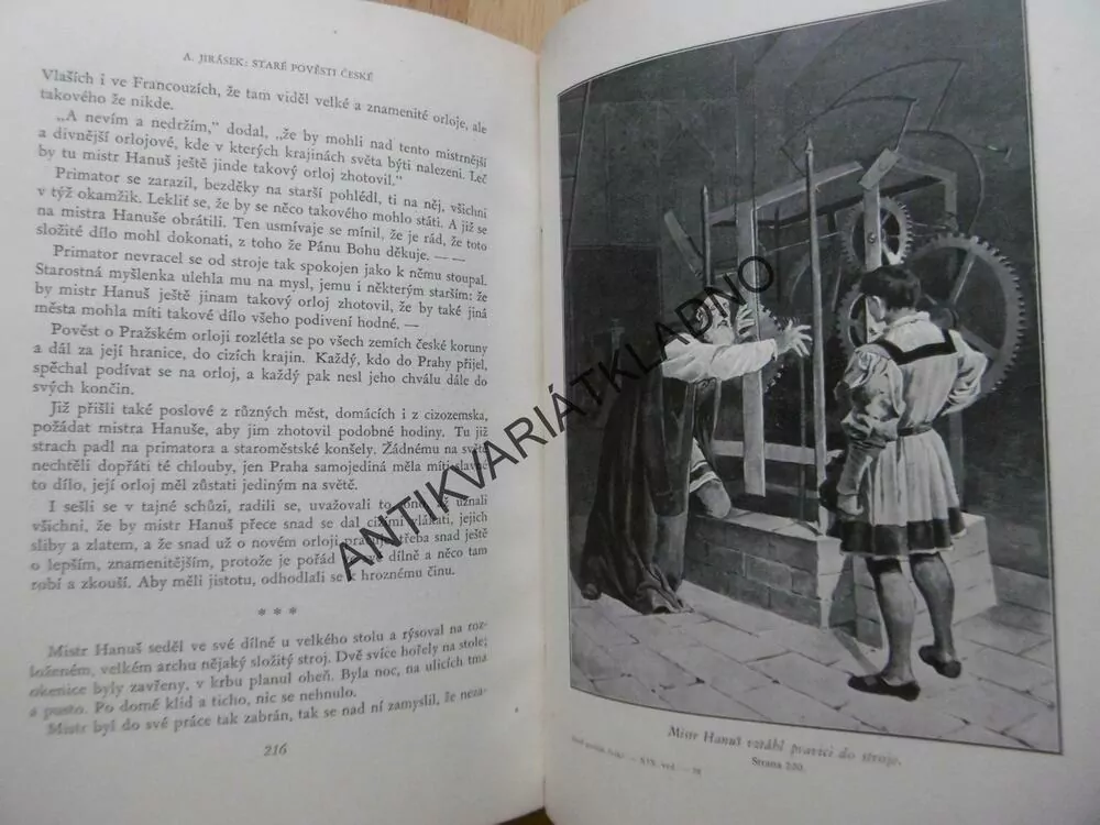 STARÉ ČESKÉ POVĚSTI, ALOIS JIRÁSEK, VĚNC.ČERNÝ