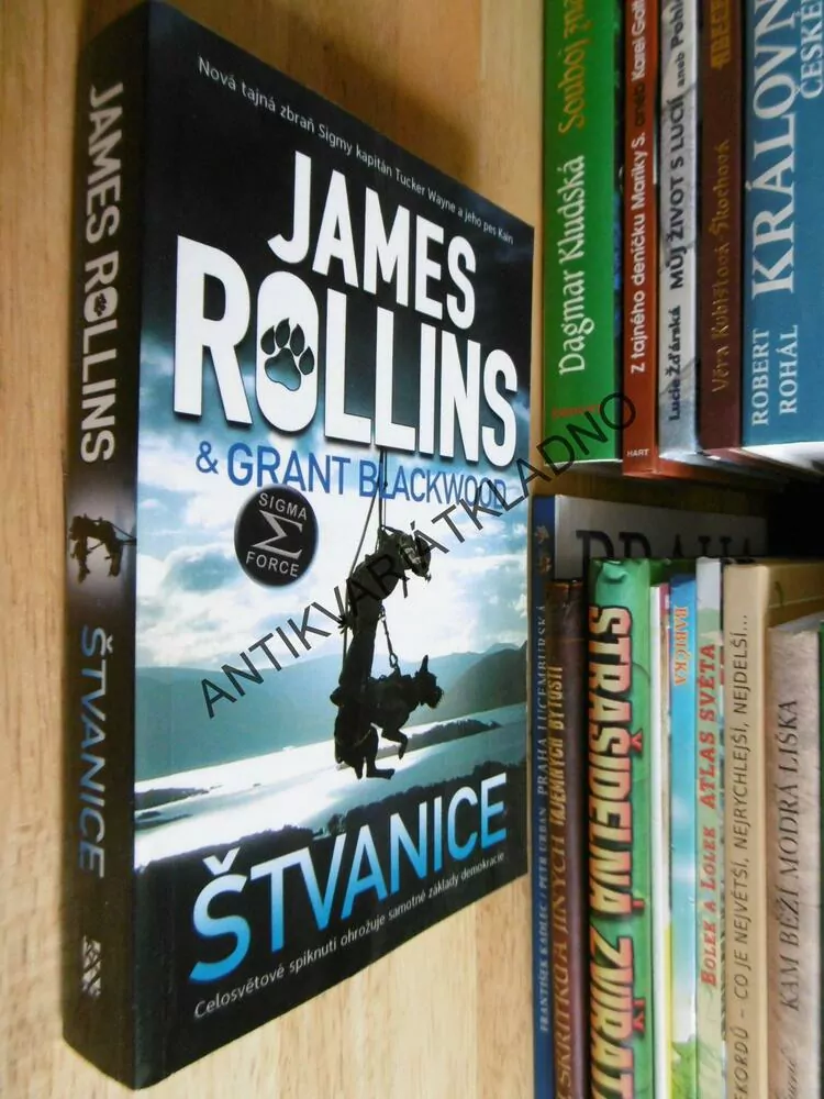 ŠTVANICE, JAMES ROLLINS, GRANT BLACKWOOD, **an