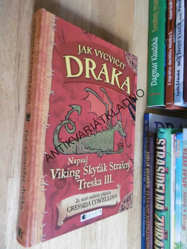 JAK VYCVIČIT DRAKA, VIKING ŠKYŤÁK STRAŠNÝ TRESKA II., CRESSIDA COWELLOVÁ