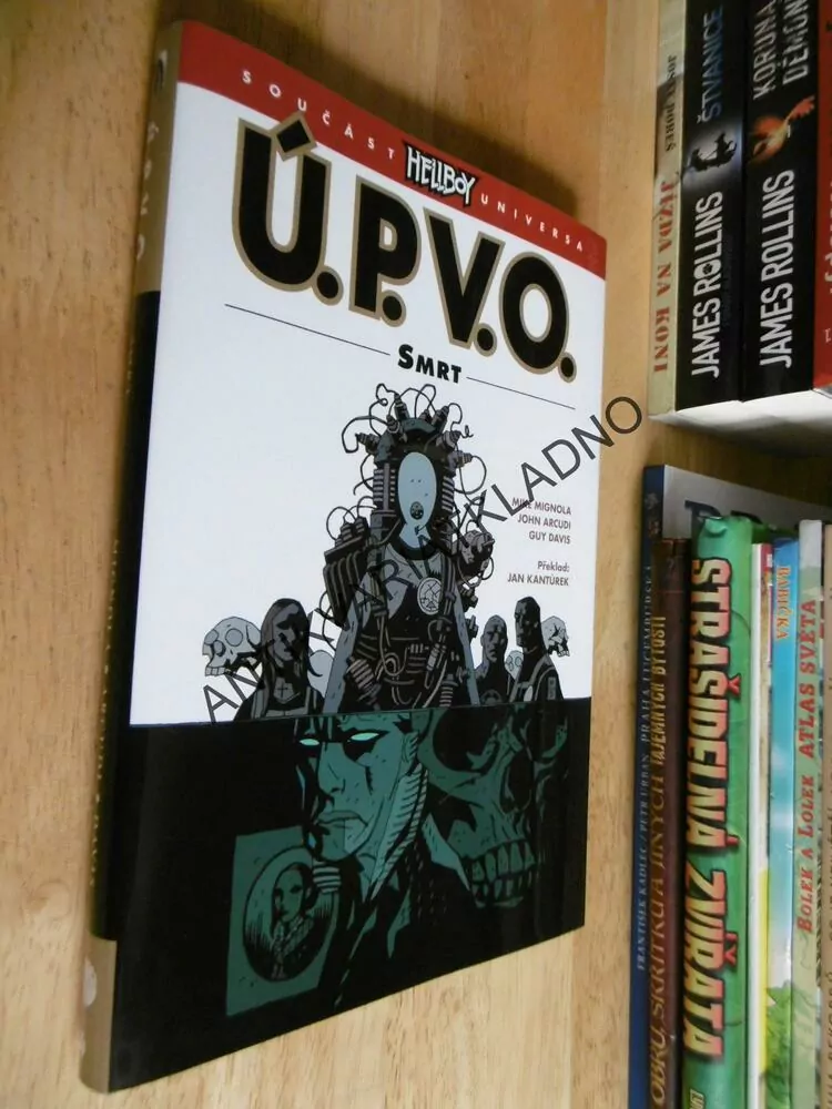 HELLBOY, Ú.P.V.O. SMRT, MIKE MIGNOLA, KOMIKS 4. **an