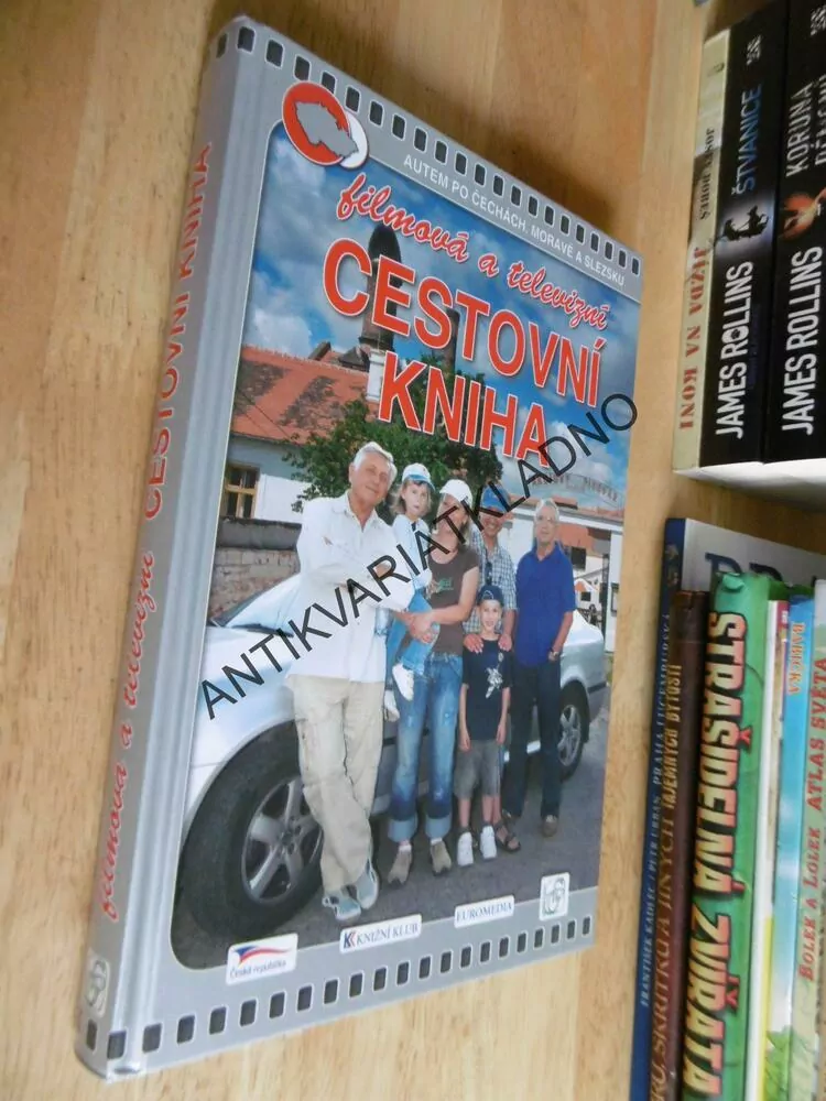 FILMOVÁ A CESTOVNÍ KNIHA, AUTEM PO ČECHÁCH, MORAVĚ A SLEZSKU, VČETNĚ DVD, **an