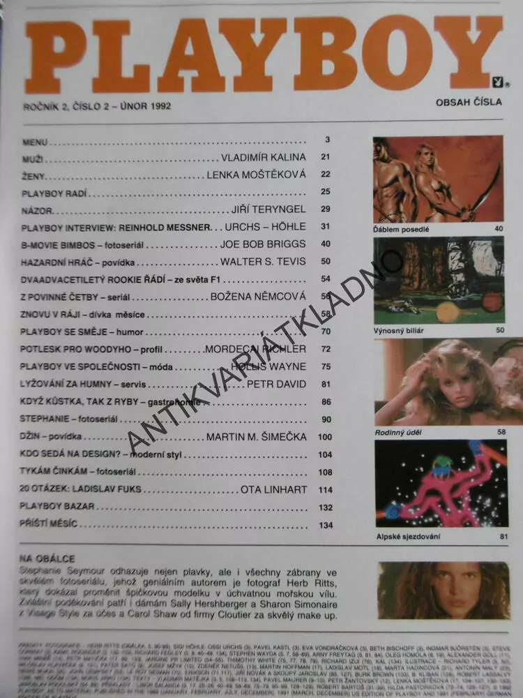 PLAYBOY, 2/1992, 