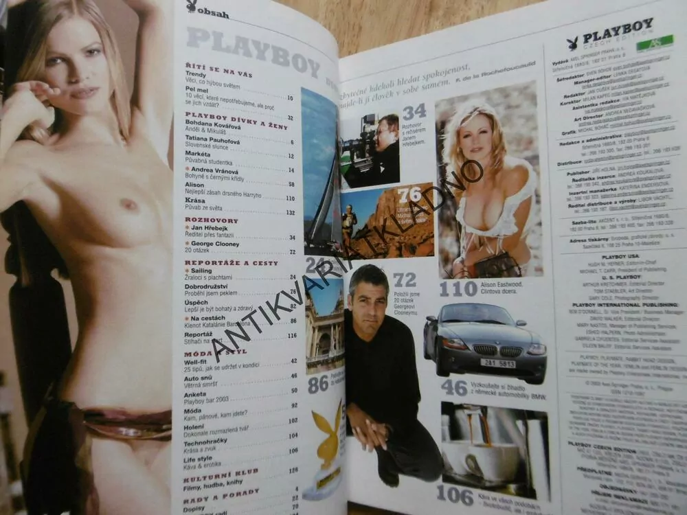PLAYBOY, 4/2003, ANDREA VRÁNOVÁ,